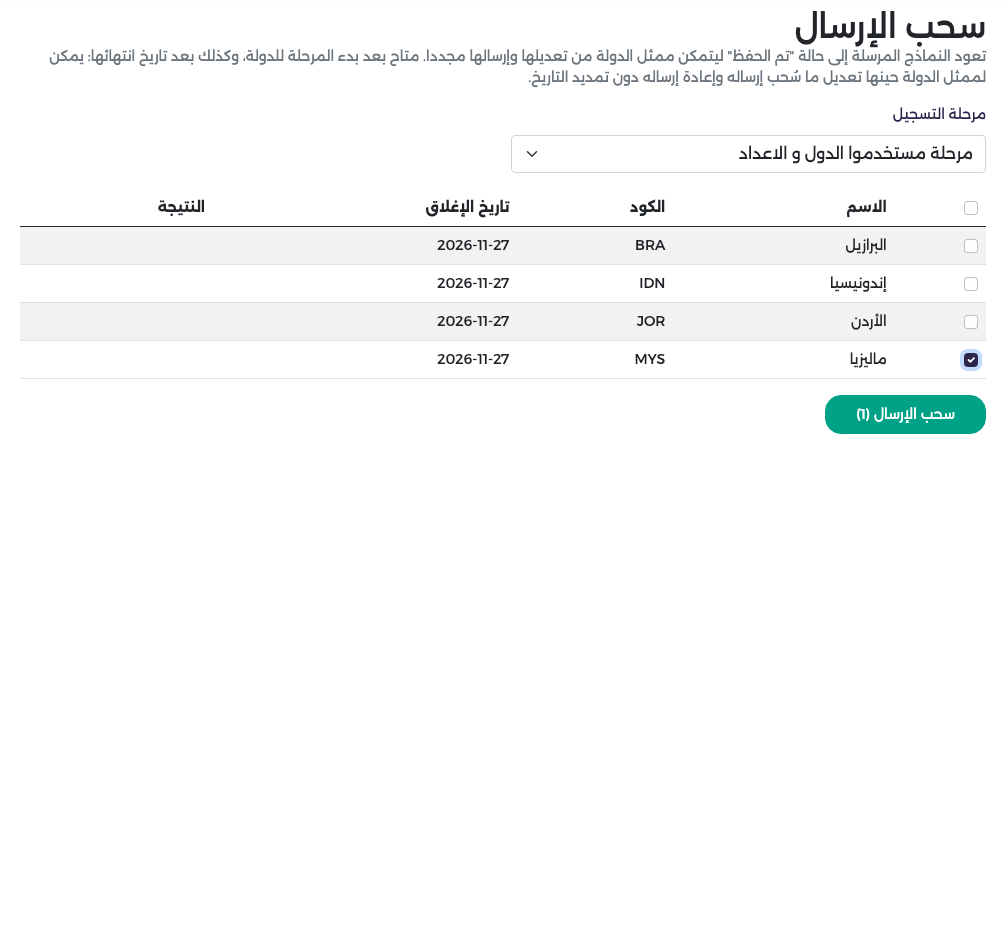 اختيار ماليزيا وزر سحب الإرسال (1)
